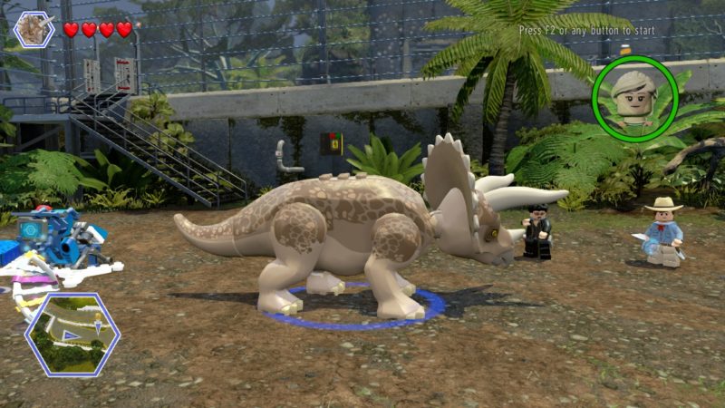 【LEGO Jurassic World】Steam版 LEGOになったパークで遊ぶ